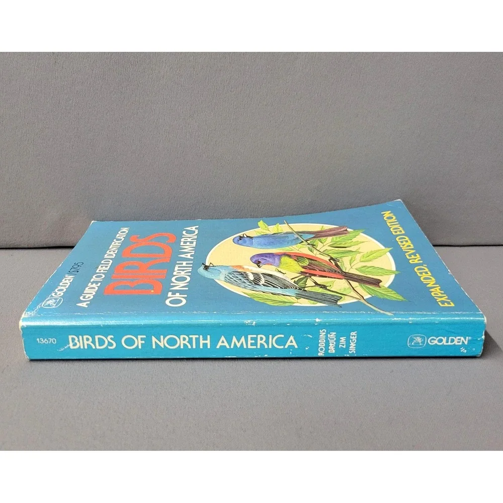 Golden Field Guide Birds of North America Revised Edition Paperback 1983 Book